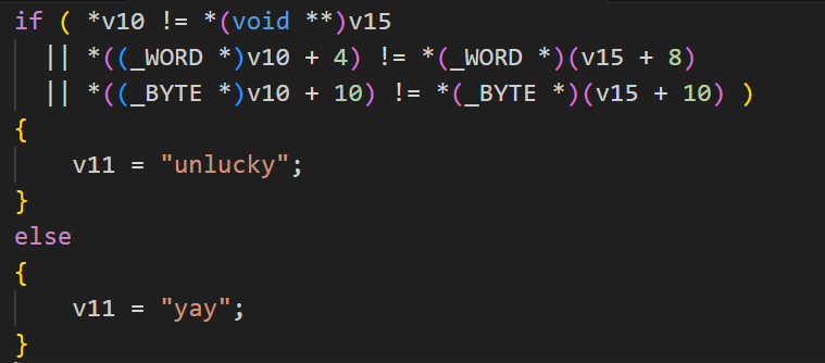 Refactored if condition